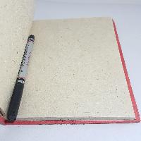Mithila Design, Lokta Paper [medium] Notebook, [45 Pages], 2 Elephant, [mithila Art]