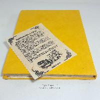 Buddha Eye Printed, Lokta Paper [medium] Notebook, [45 Pages], [screen Print]