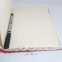 Blessing Buddha Printed, Lokta Paper [medium] Notebook, [45 Pages], [screen Print]