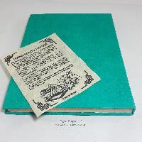 Fishes Printed, Lokta Paper [medium] Notebook, [45 Pages], [screen Print]