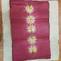 Nepali Lokta Wrapping Paper, [tie Dye]