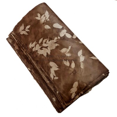 Nepali Lokta Wrapping Paper, [veggie Dye], Brown