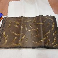 Nepali Lokta Wrapping Paper, [veggie Dye], Dark Brown
