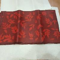 Nepali Lokta Wrapping Paper, [veggie Dye], Dark Red