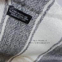 Pashmina Shawl, Nepali Pashmina Shawl, Four-ply Wool, [natural Mix Color]