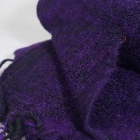 Yak Wool Shawl, Nepali Acrylic Hand Loom Shawl, [blue] V2