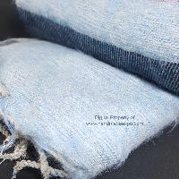 Yak Wool Shawl, Nepali Acrylic Hand Loom Shawl, [strip] V6