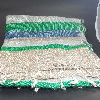Yak Wool Shawl, Nepali Acrylic Hand Loom Shawl, [strip] V2