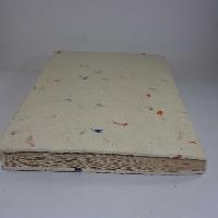 [extra Large] Lokta Paper Register Book, [with Flower Petals]