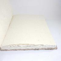 [extra Large] Lokta Paper Register Book, [with Hemp Cover]