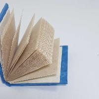 [tiny] Lokta Paper Notebook, [with Leaf]