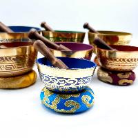 7 Chakra Set, Singing Bowl Set, [bronze], [painted], [select Accessories]