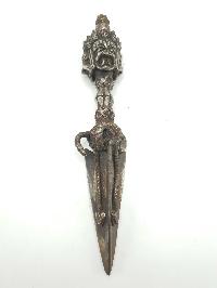 Iron Phurba With Three Heads