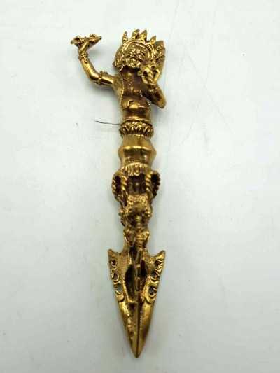 Copper Vajrapani [chana Dorje] Phurba