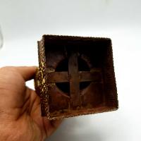 Oval Shape [new Design] Table Top Prayer Wheel, With Mantra Inside