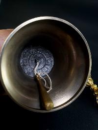 [dehradun], [hq] Bronze Bell And Dorje [vajra], [gold And Silver Plated]