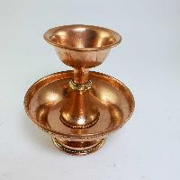 Copper Serkyem Offering, Buddhist Ritual Items, [2 Pcs Set, Small]