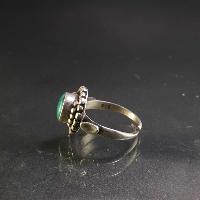 Turquoise Silver Ring [old Tibetan Turquoise]