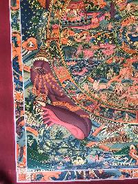 Tibetan Thangka Of Wheel Of Life - Bhavacakra - Reduk
