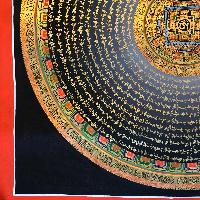 Tibetan Mantra Mandala, [color]