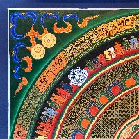 Tibetan Mantra Mandala, [color]