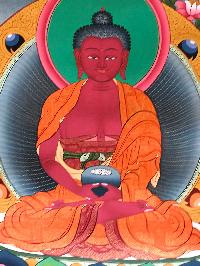 Tibetan Thangka Of Amitabha Buddha