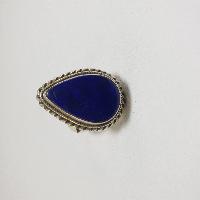 Nepali Silver Ring With Lapis Lazuli