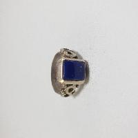 Nepali Silver Ring With Lapis Lazuli