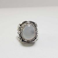 Moonstone Silver Ring