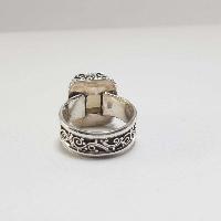 Moonstone Silver Ring