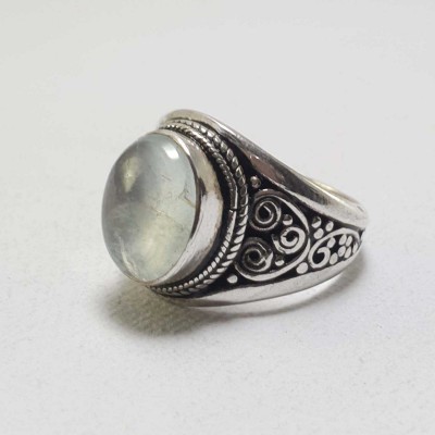 Moonstone Silver Ring