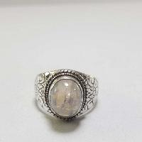 Moonstone Silver Ring