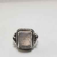 Moonstone Silver Ring