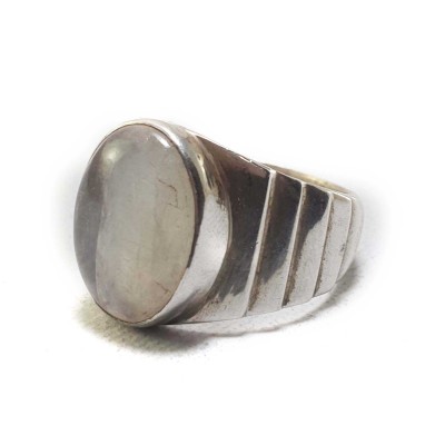 Moonstone Silver Ring