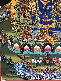 Tibetan Thangka Of Vajradhara