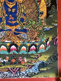 Tibetan Thangka Of Vajradhara