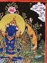 Tibetan Thangka Of Vajradhara