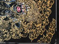 Tibetan Thangka Of Vajrapani [chana Dorje]