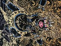 Tibetan Thangka Of Vajrapani [chana Dorje]