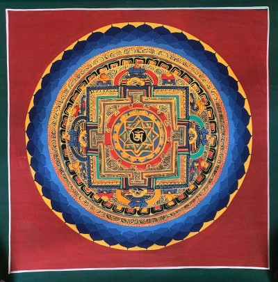 Tibetan Mandala With [om], [student Mandala]