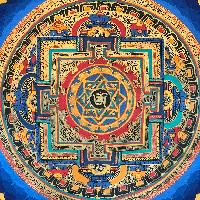 Tibetan Mandala With [om], [student Mandala]