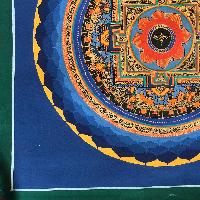 Tibetan Square Mandala With [buddha Eye], [student Mandala]