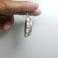 Old Tibetan Turquoise Silver Pendant