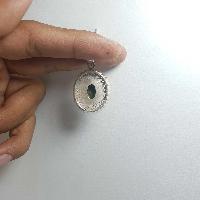 Old Tibetan Turquoise Silver Pendant