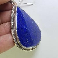 Sterling Silver Lapis Lazuli Pendant, [handmade]