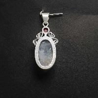 Moonstone Silver Pendant
