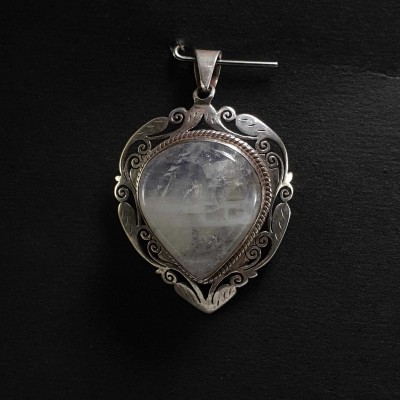 Moonstone Silver Pendant