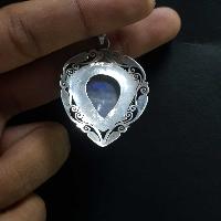 Moonstone Silver Pendant