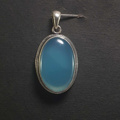 Onyx Silver Pendant
