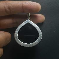 Onyx Silver Pendant